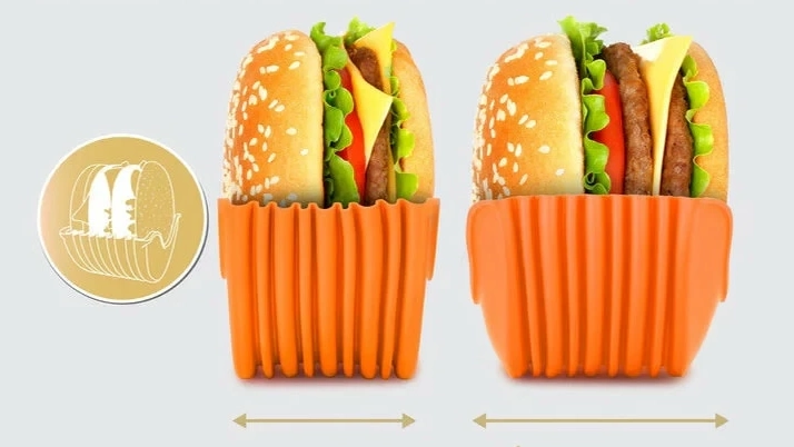 手を汚さずに食べられる！便利すぎる「ハンバーガーホルダー」で快適グルメタイム