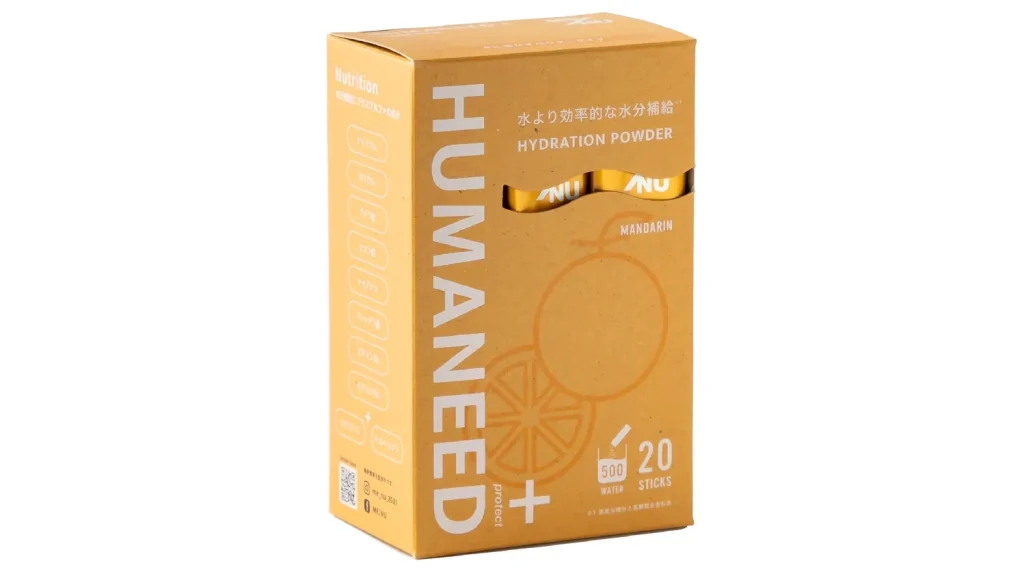 【熱中症対策にも】HUMANEED ハイドレーションパウダードリンク｜サウナ好きに人気の水分補給パウダー