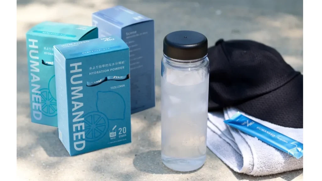 【熱中症対策にも】HUMANEED ハイドレーションパウダードリンク｜サウナ好きに人気の水分補給パウダー