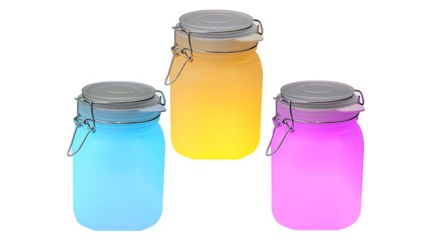 太陽光で灯る『Sun Jar ソーラー充電ランプ』が幻想的でおしゃれ