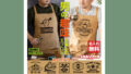 キャンプ・DIY・料理好き男性へ｜名入れできるおしゃれなワークエプロン