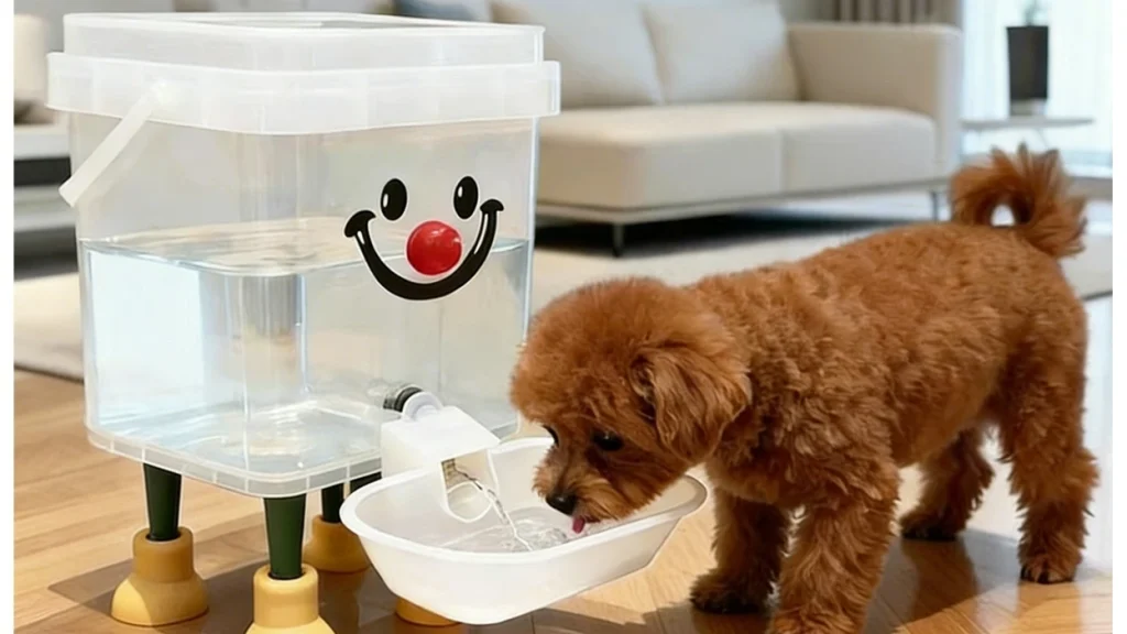 猫も小型犬も使える！静音設計の『ペット用自動給水器』が便利