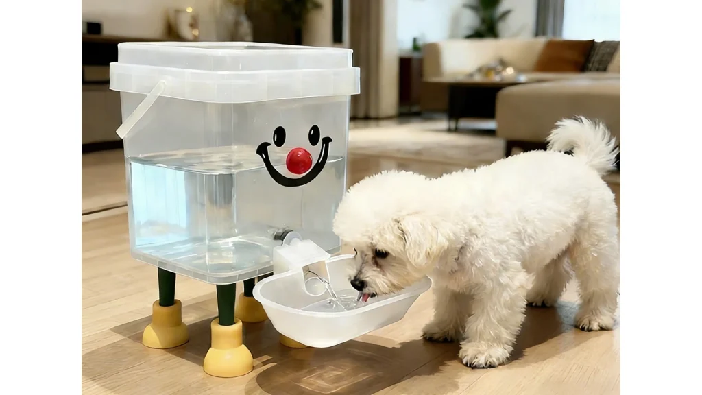 猫も小型犬も使える！静音設計の『ペット用自動給水器』が便利