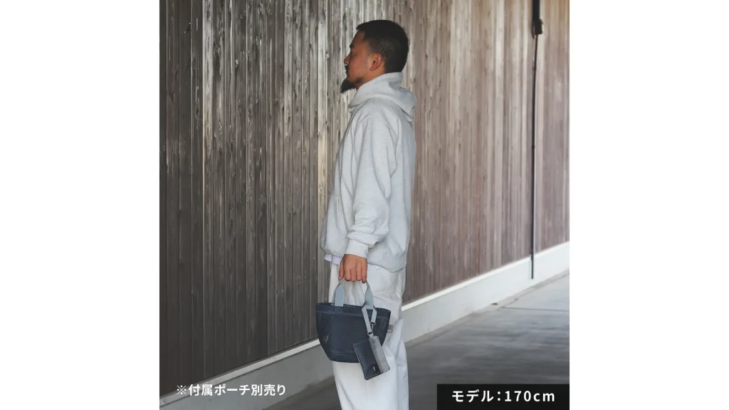 POUCHLAB.『 メッシュトートバッグ S 』|サウナやお出かけに便利なミニトート