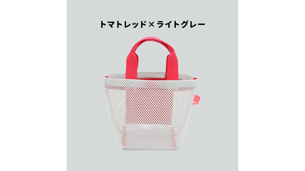 POUCHLAB.『 メッシュトートバッグ S 』|サウナやお出かけに便利なミニトート