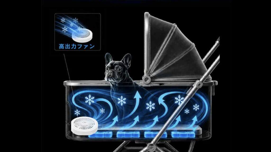 【暑さ対策の新定番】冷風が出る『空調クールマット』でペットも快適な夏に!