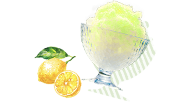 夏の熱中症対策やおうちカフェにも！『たべて飲む氷 レモン』が夏のおやつにおすすめ