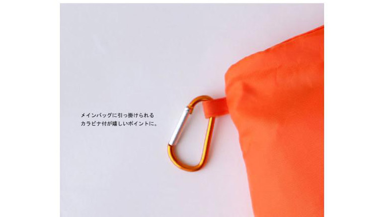 スーパーの買い物に便利！カゴにセットできる大容量エコバッグ