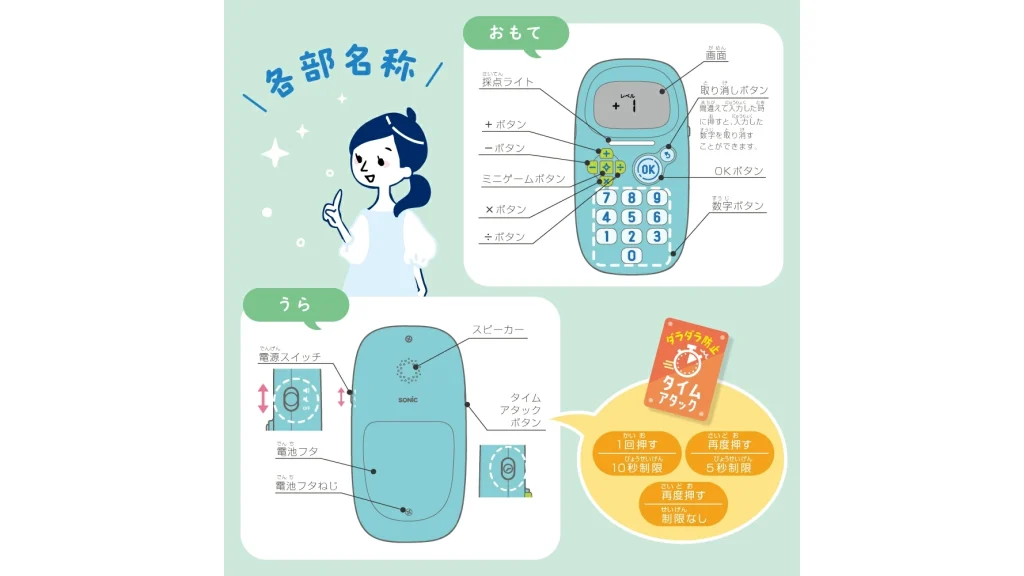 スマホ時間を学習時間に。ソニック「ピコトレ」で楽しく四則計算トレーニング