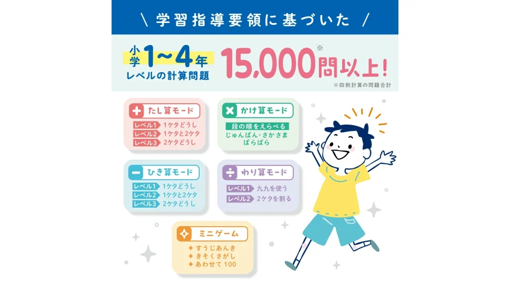 スマホ時間を学習時間に。ソニック「ピコトレ」で楽しく四則計算トレーニング
