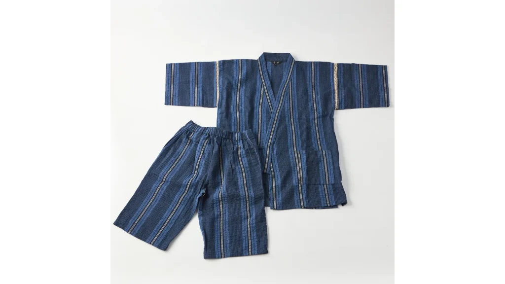 夏の贈り物に人気！名入れ対応「しじら織甚平」で涼しく快適に