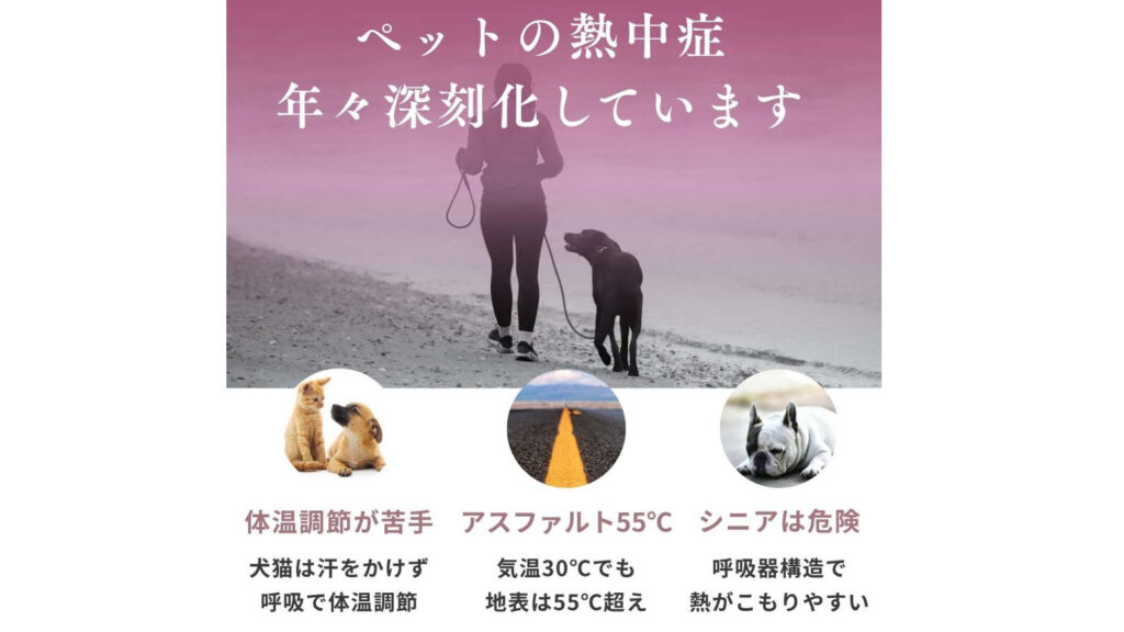 【暑さ対策の新定番】冷風が出る『空調クールマット』でペットも快適な夏に!