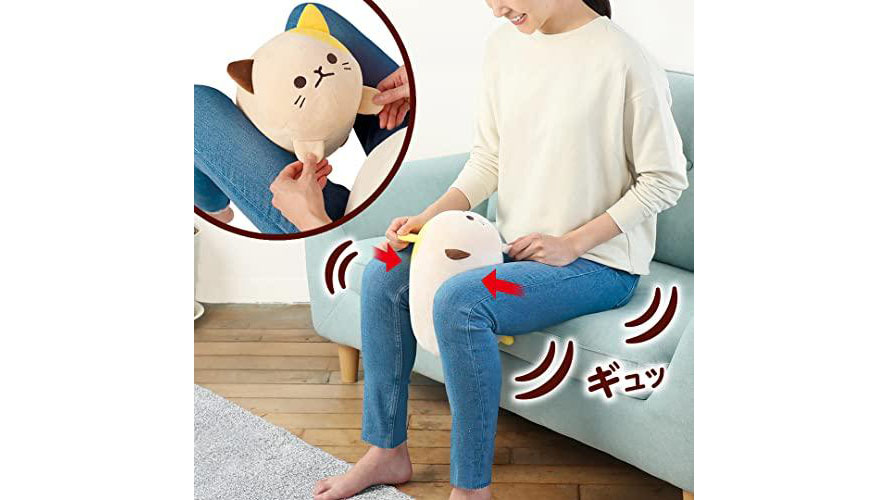 &ldquo;続かない筋トレ&rdquo;を変える！置きっぱなしOKの骨盤底筋クッション『にゃんトレ』