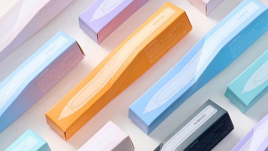ツイスト式で使いやすい 。ねじれデザインがおしゃれな一本 KACO『TWIST ボールペン』