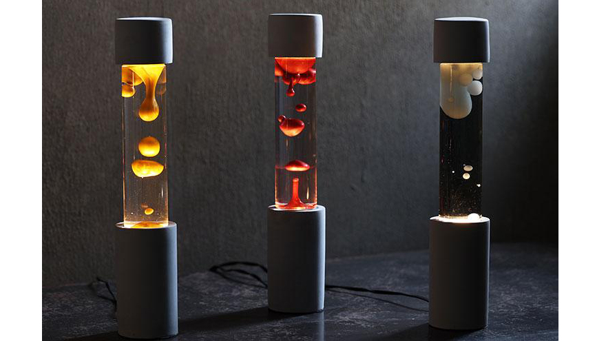 呼吸するように揺らぐ『Dripping Lamp』で癒しの空間づくり