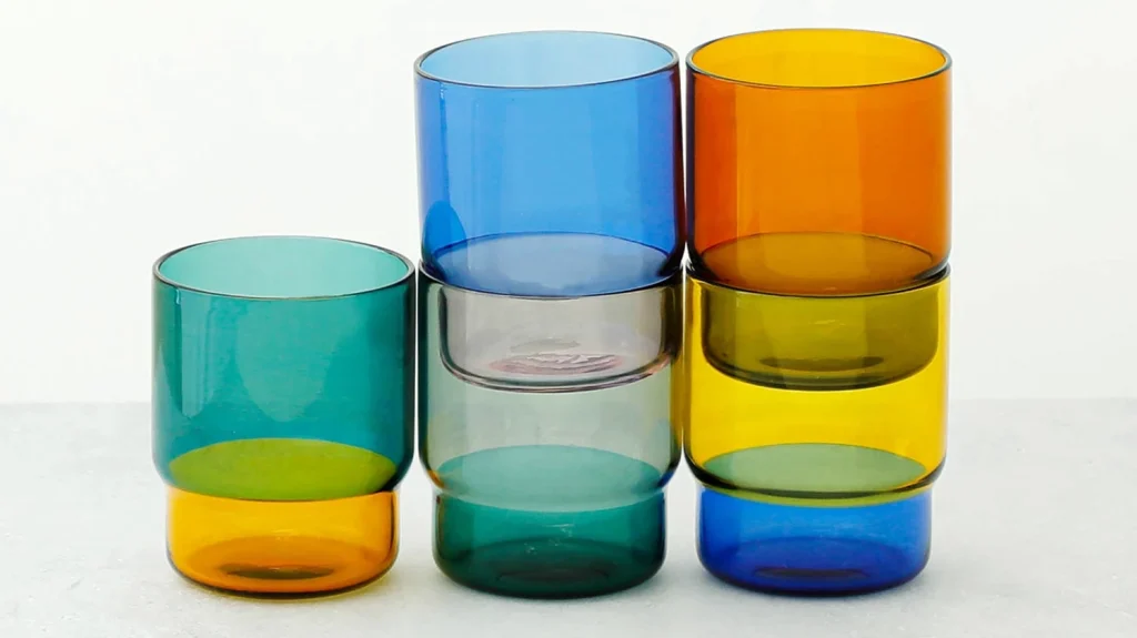 amabro『TWO TONE STACKING CUP』毎日使いたい耐熱グラス