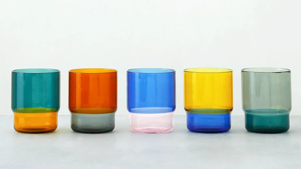 amabro『TWO TONE STACKING CUP』毎日使いたい耐熱グラス