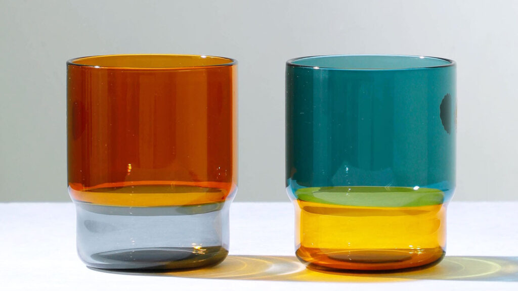 amabro『TWO TONE STACKING CUP』毎日使いたい耐熱グラス