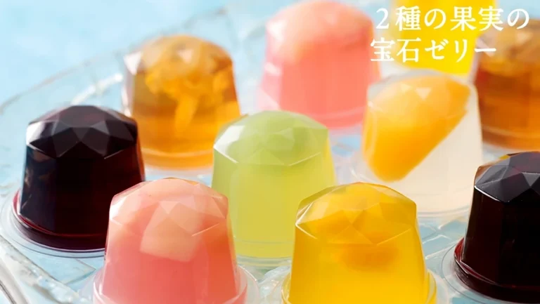 果実がきらめく贅沢ゼリー！『2種の果実の宝石ゼリー』で特別なおやつ時間