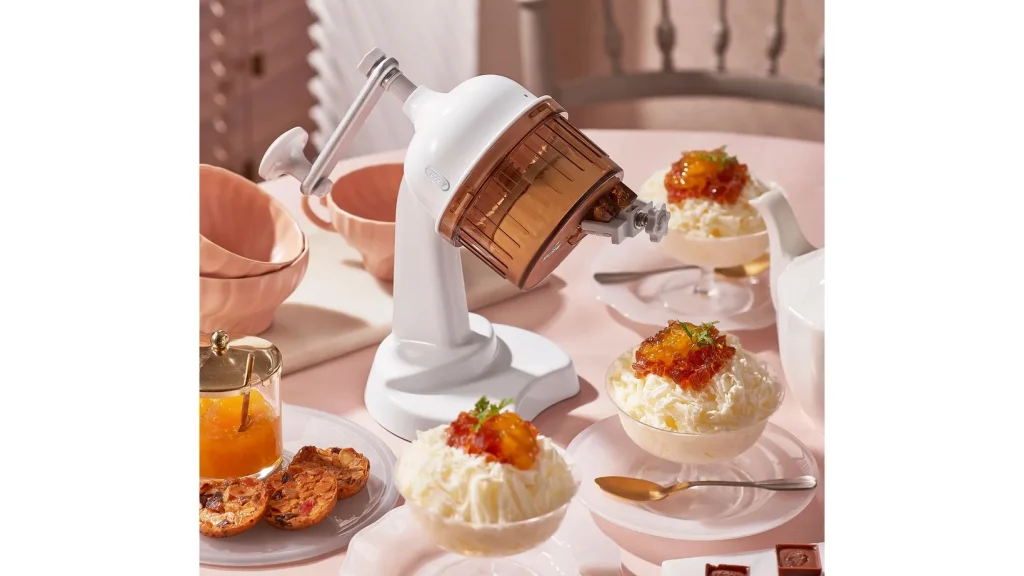 シャリシャリからふわふわまで！Toffyかき氷器で夏を楽しもう♪