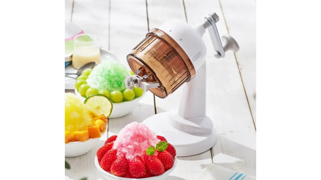 シャリシャリからふわふわまで！Toffyかき氷器で夏を楽しもう♪