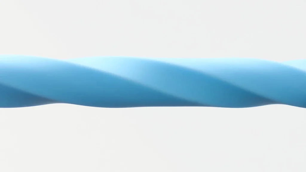 ツイスト式で使いやすい 。ねじれデザインがおしゃれな一本 KACO『TWIST ボールペン』