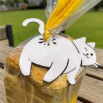 猫のお尻がキュート！立体猫モチーフの『袋用クリップ』で食品をしっかり保存