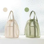 夏のお出かけに『メッシュバッグ』｜巾着にもなる軽量トート
