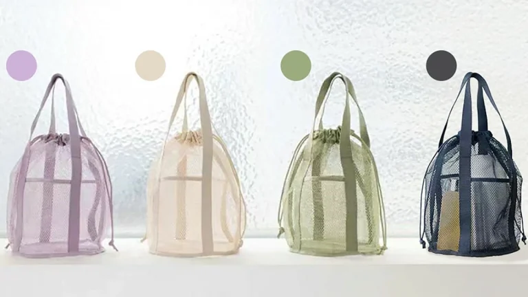 夏のお出かけに『メッシュバッグ』｜巾着にもなる軽量トート