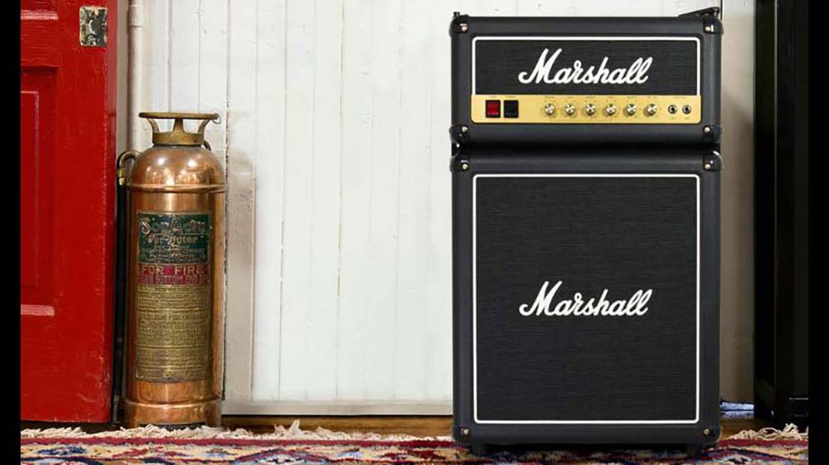 Marshall「マーシャル型冷蔵庫」｜音楽好きの心をくすぐる本格派インテリア家電