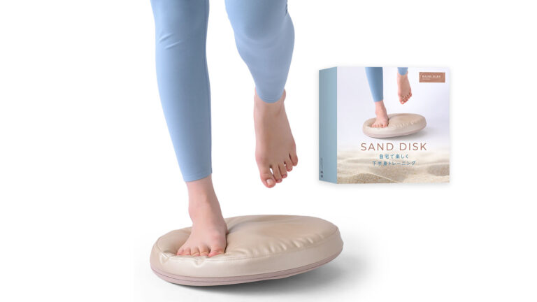 1日3分、乗るだけ！『SAND DISK』で自宅で砂浜トレーニング