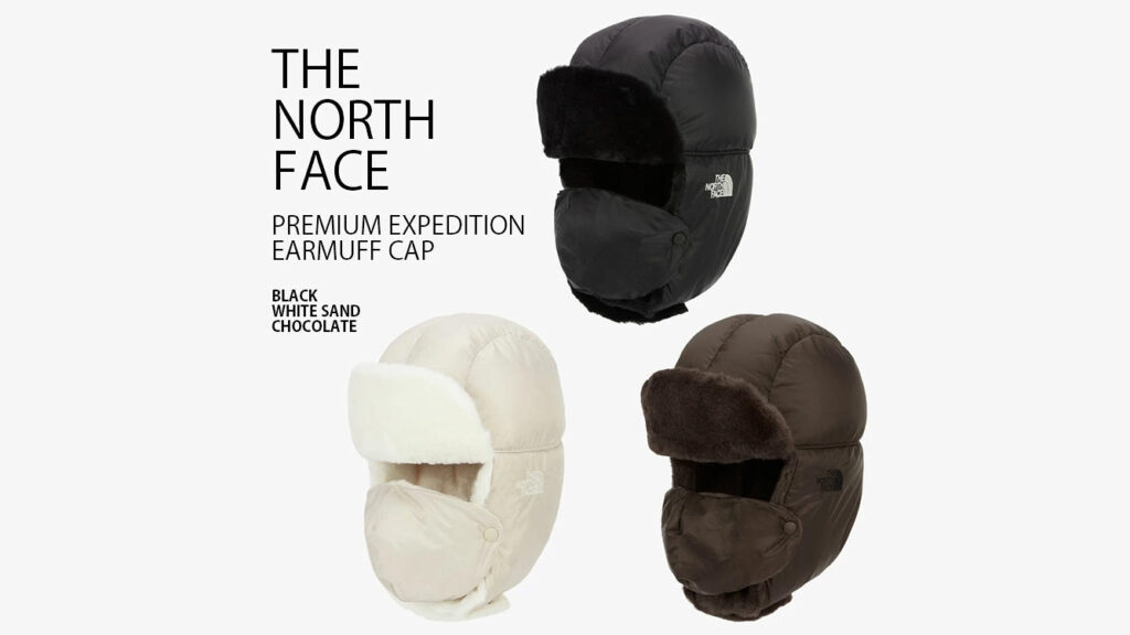 顎まで包み込む暖かさ！THE NORTH FACEの防寒キャップ